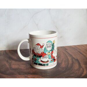 EHI Vintage Santa Claus Christmas Coffee Mug
